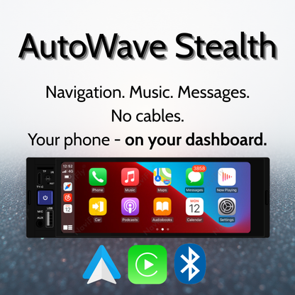 AutoWave 1DIN-Serie Autoradio