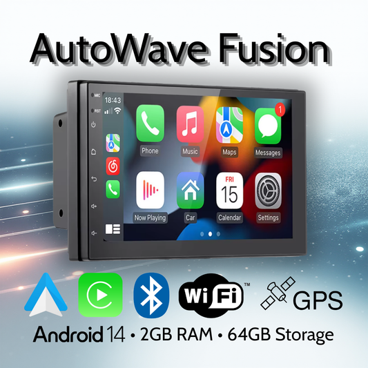 AutoWave Fusion (2DIN) + Plug & Play kit