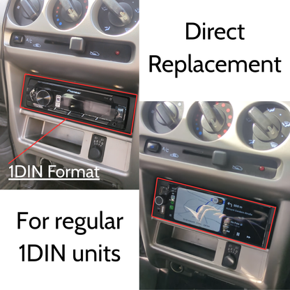 AutoWave DialPro 1DIN Head Unit